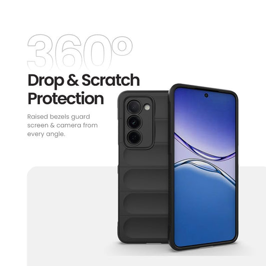 Liquid Silicon Magic Case | 360 Degree Protection | Camera Protection for Oppo A5 5G (2025)