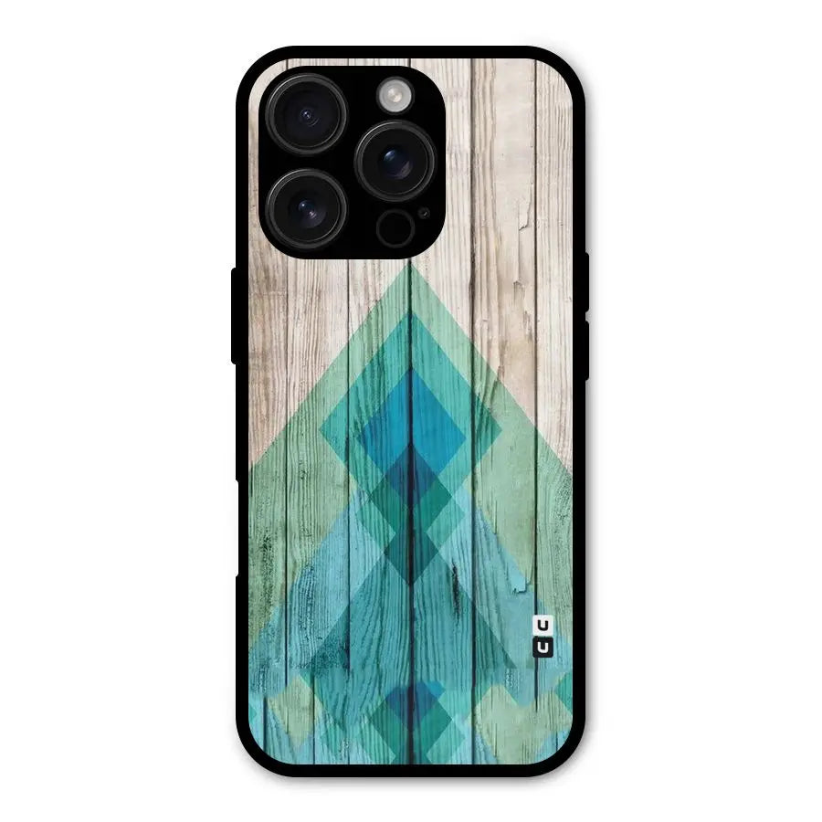 Abstract Green And Wood Shockproof Hybrid Protection (Metal + TPU) Back Case Cover CoversCart