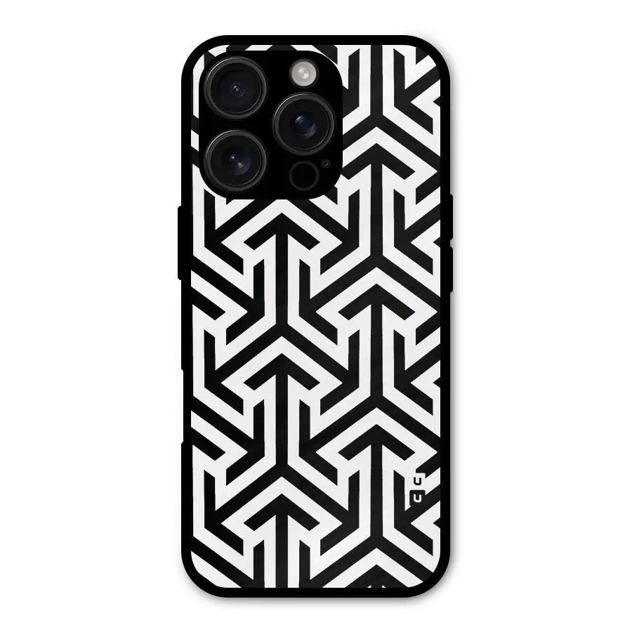 Abstract Triple Arrows Shockproof Hybrid Protection (Metal + TPU) Back Case Cover CoversCart