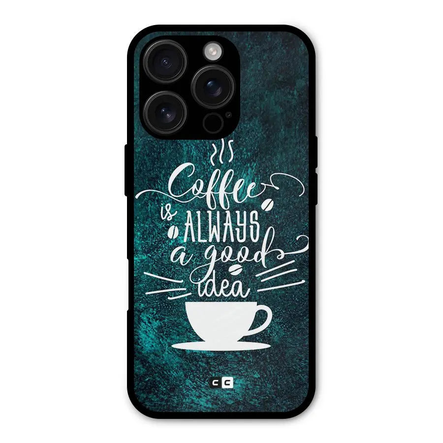 Always Coffee Shockproof Hybrid Protection (Metal + TPU) Back Case Cover CoversCart