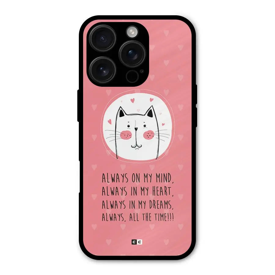 Always In Mind Shockproof Hybrid Protection (Metal + TPU) Back Case Cover CoversCart