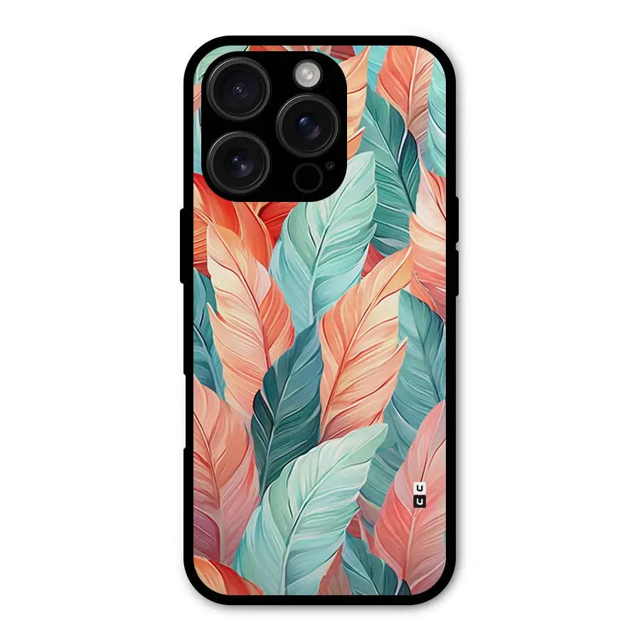 Amazing Colorful Leaves Shockproof Hybrid Protection (Metal + TPU) Back Case Cover CoversCart
