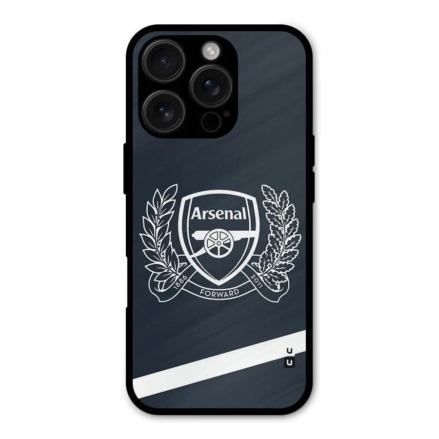 Arsenal Forward Shockproof Hybrid Protection (Metal + TPU) Back Case Cover CoversCart