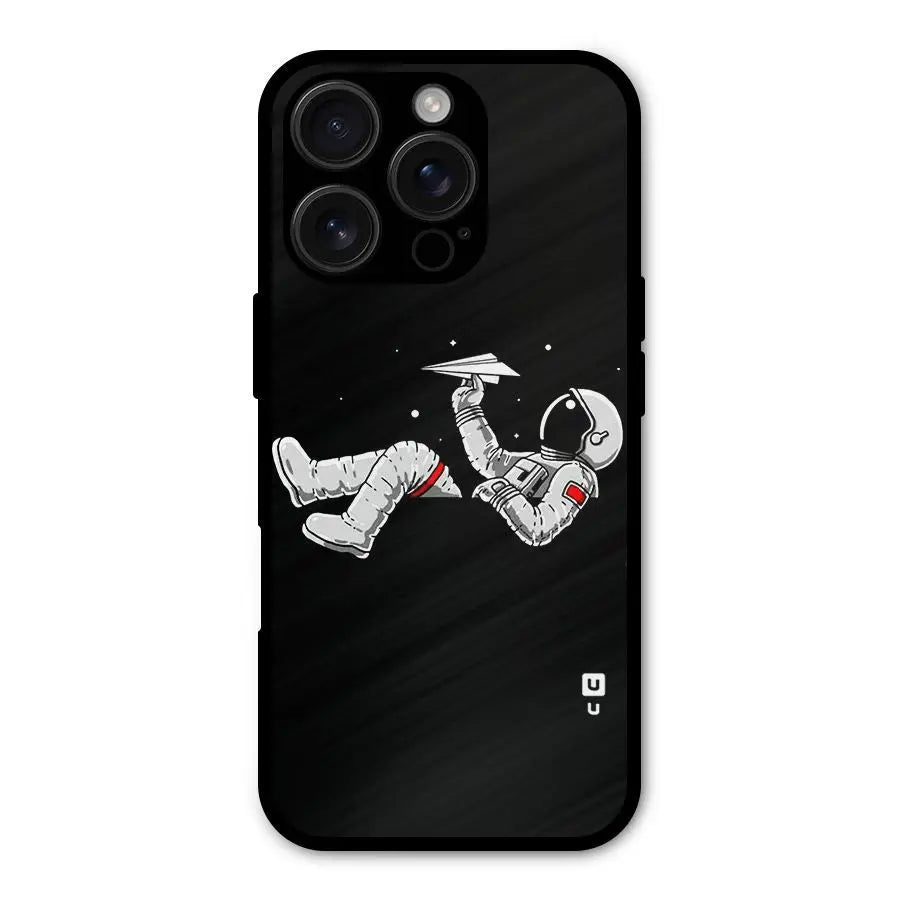 Astronaut Aeroplane Shockproof Hybrid Protection (Metal + TPU) Back Case Cover CoversCart
