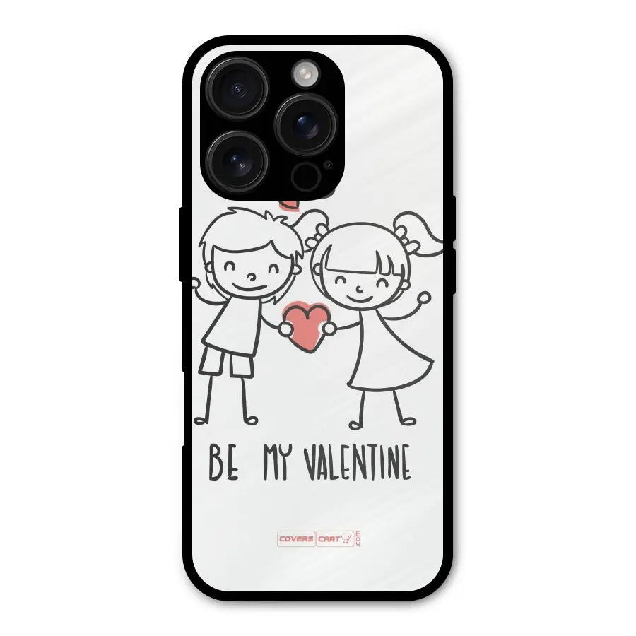 Be My Valentine Shockproof Hybrid Protection (Metal + TPU) Back Case Cover CoversCart