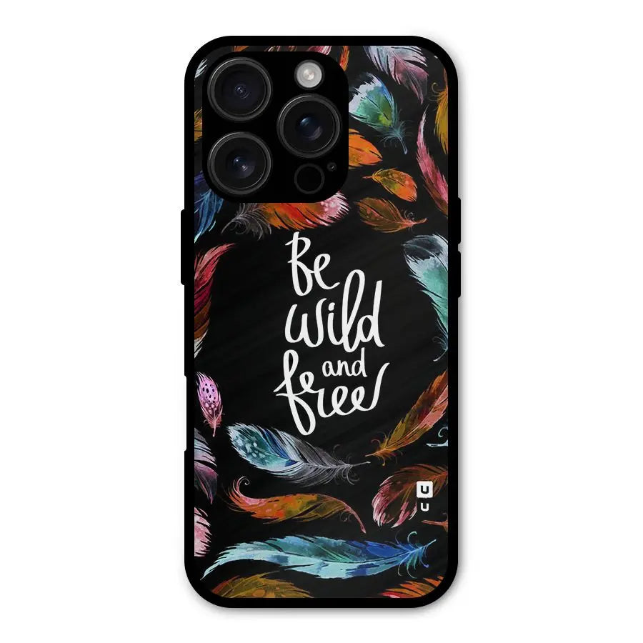 Be Wild and Free Shockproof Hybrid Protection (Metal + TPU) Back Case Cover CoversCart