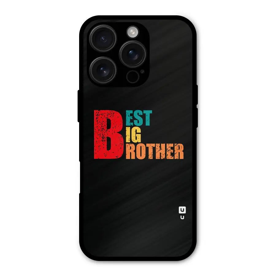 Best Big Brother Shockproof Hybrid Protection (Metal + TPU) Back Case Cover CoversCart