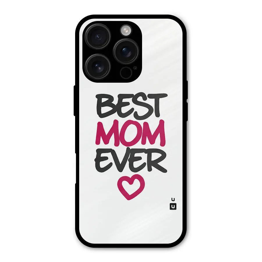 Best Mom Ever Shockproof Hybrid Protection (Metal + TPU) Back Case Cover CoversCart