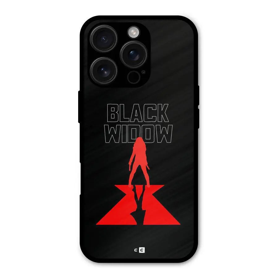 Black Widow Shockproof Hybrid Protection (Metal + TPU) Back Case Cover CoversCart