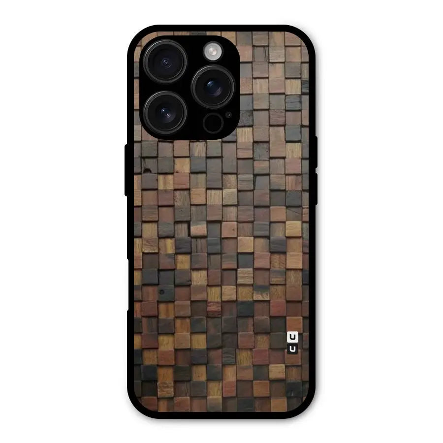 Blocks Of Wood Shockproof Hybrid Protection (Metal + TPU) Back Case Cover CoversCart