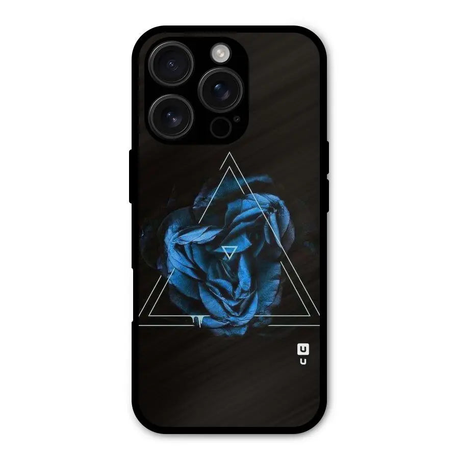 Blue Magic Triangle Shockproof Hybrid Protection (Metal + TPU) Back Case Cover CoversCart