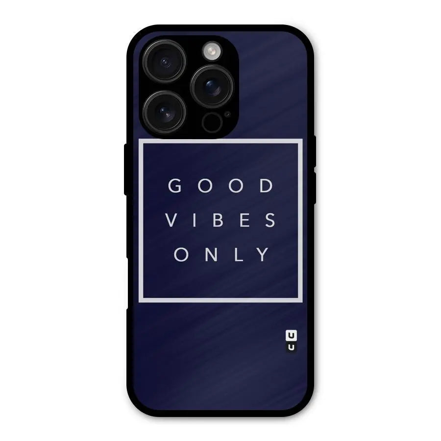 Blue White Vibes Shockproof Hybrid Protection (Metal + TPU) Back Case Cover CoversCart