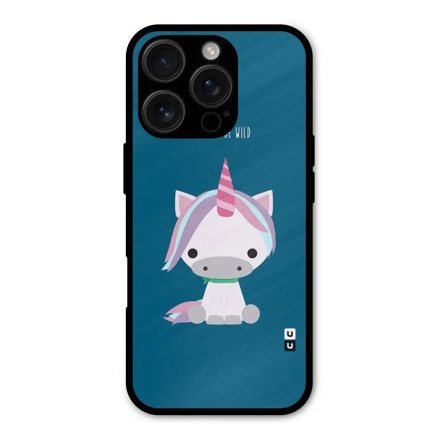 Born Wild Unicorn Shockproof Hybrid Protection (Metal + TPU) Back Case Cover CoversCart