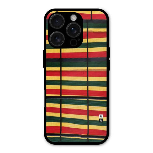 Bright Colors Lines Shockproof Hybrid Protection (Metal + TPU) Back Case Cover CoversCart