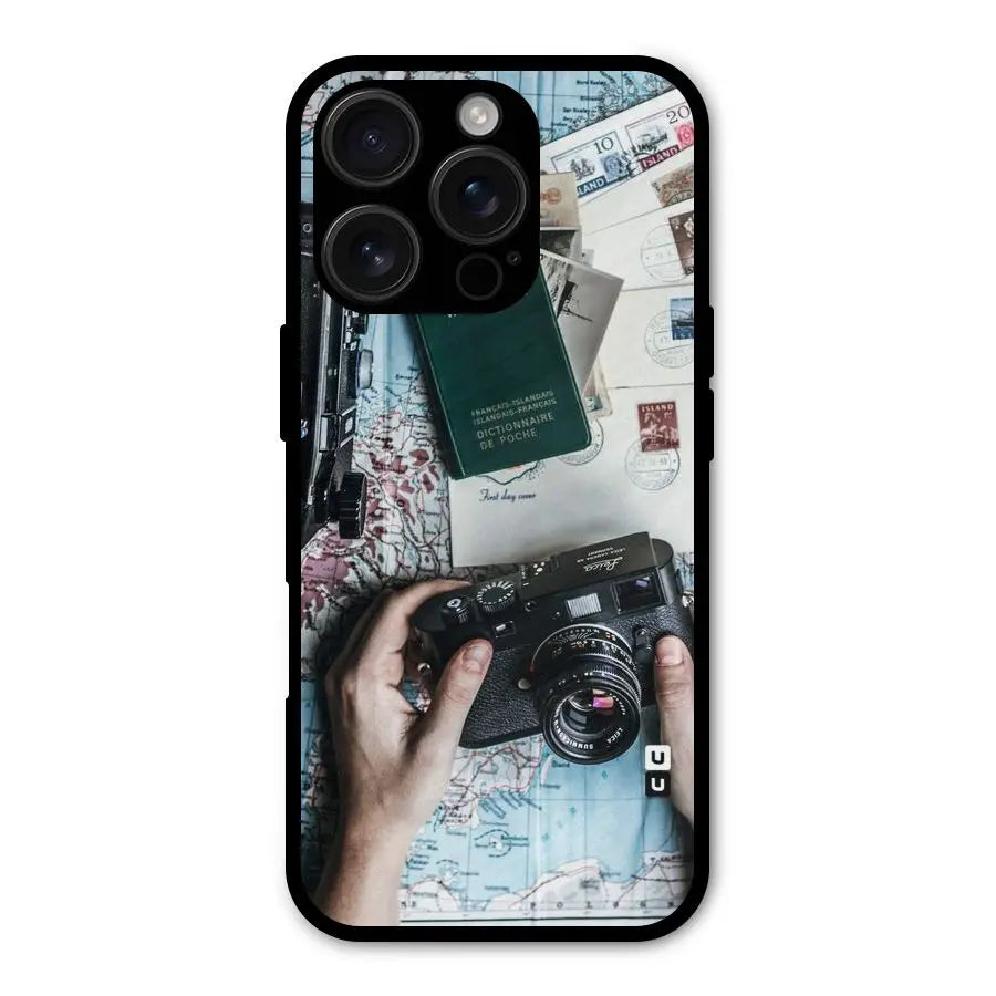 Camera and Postcards Shockproof Hybrid Protection (Metal + TPU) Back Case Cover CoversCart