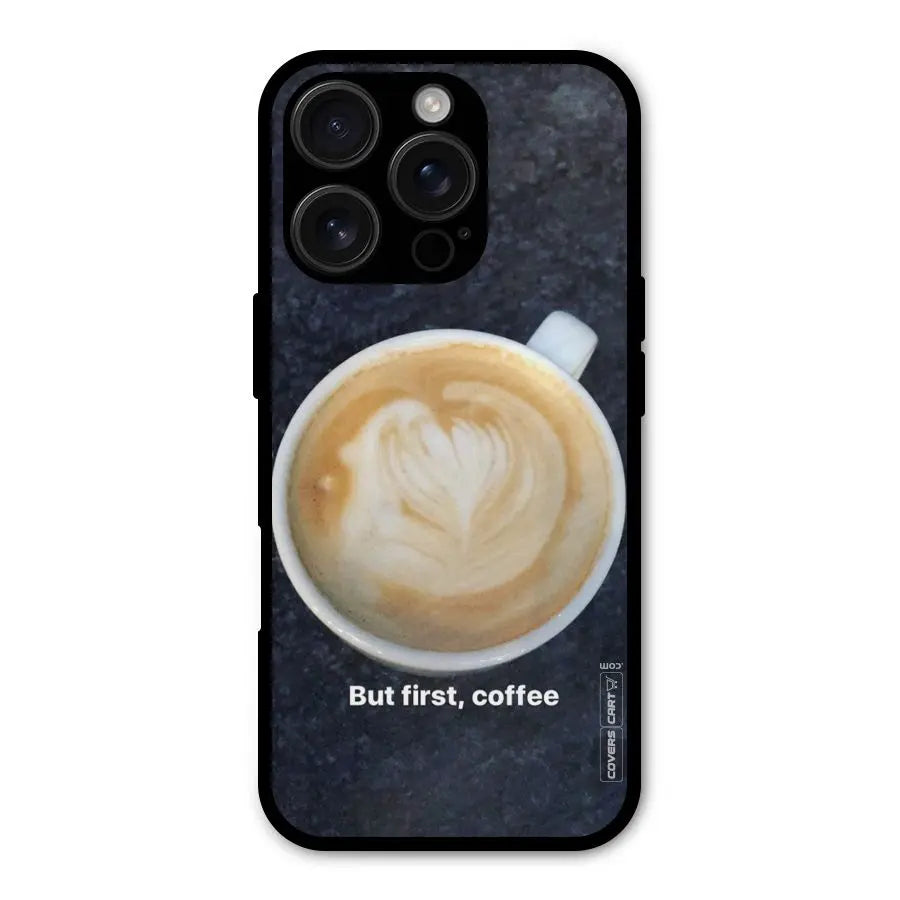 Cappuccino Coffee Shockproof Hybrid Protection (Metal + TPU) Back Case Cover CoversCart