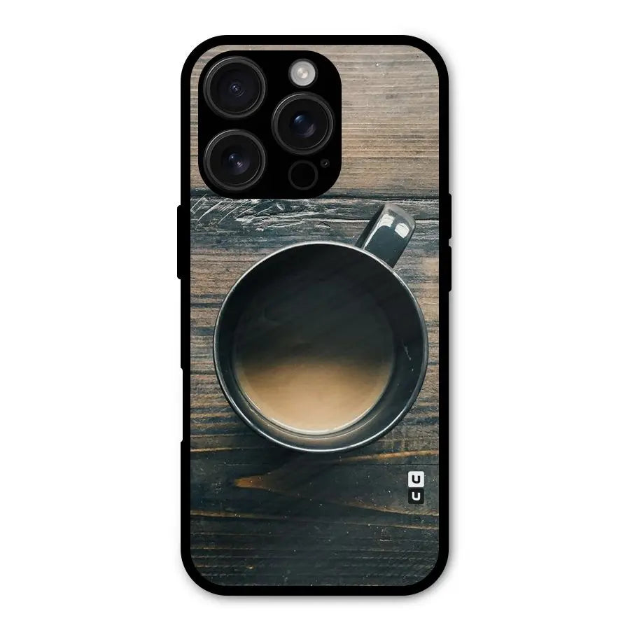 Chai On Wood Shockproof Hybrid Protection (Metal + TPU) Back Case Cover CoversCart