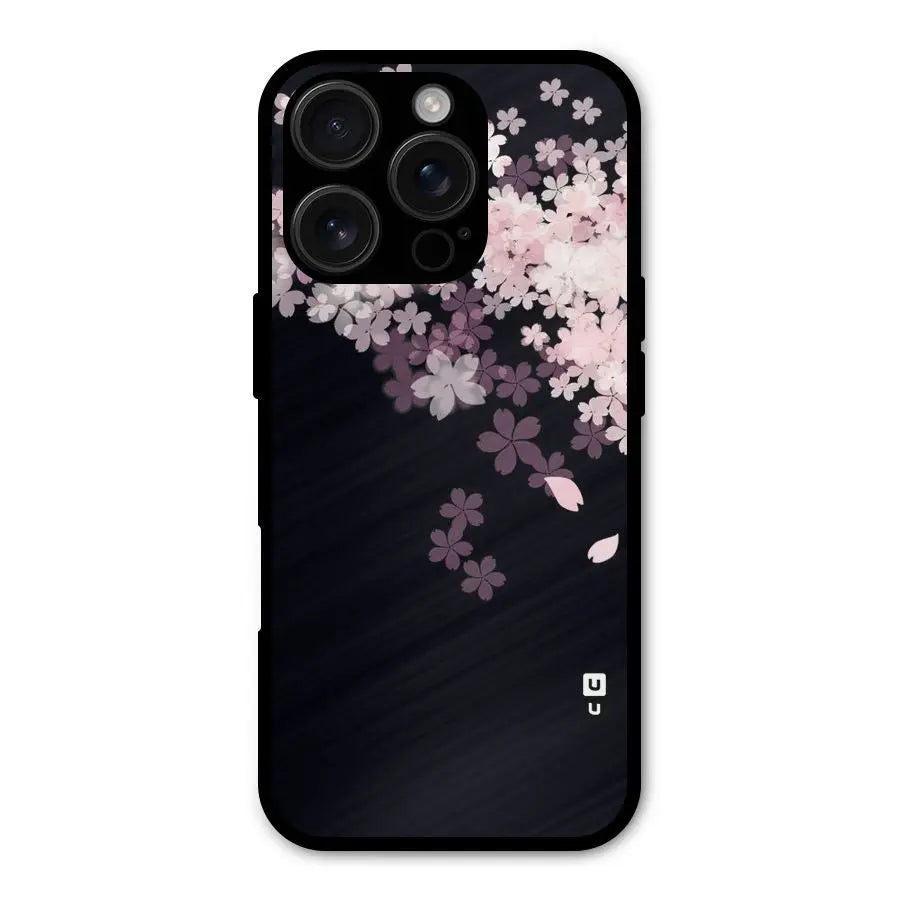 Cherry Flowers Pink Shockproof Hybrid Protection (Metal + TPU) Back Case Cover CoversCart