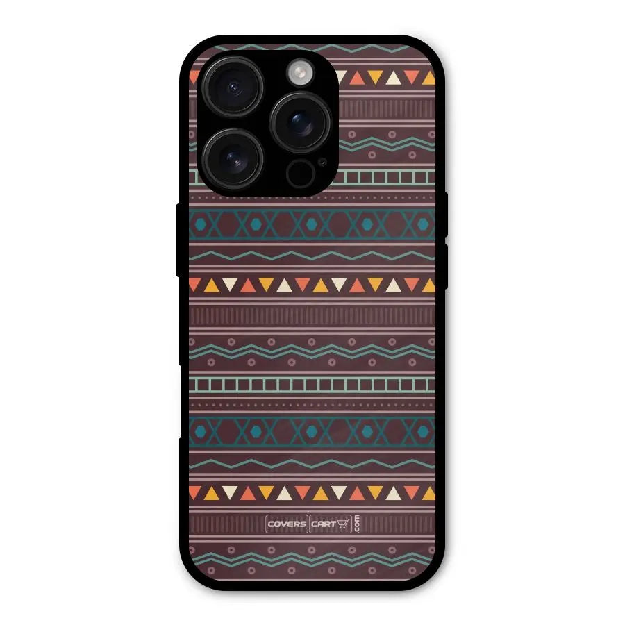 Classic Aztec Pattern Shockproof Hybrid Protection (Metal + TPU) Back Case Cover CoversCart