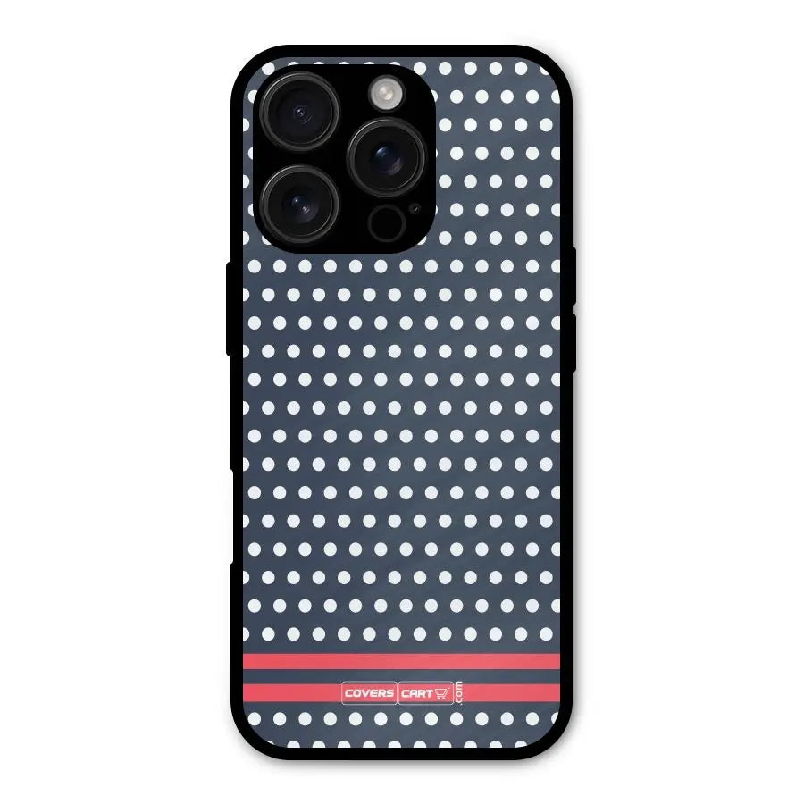 Classic Polka Dots Shockproof Hybrid Protection (Metal + TPU) Back Case Cover CoversCart