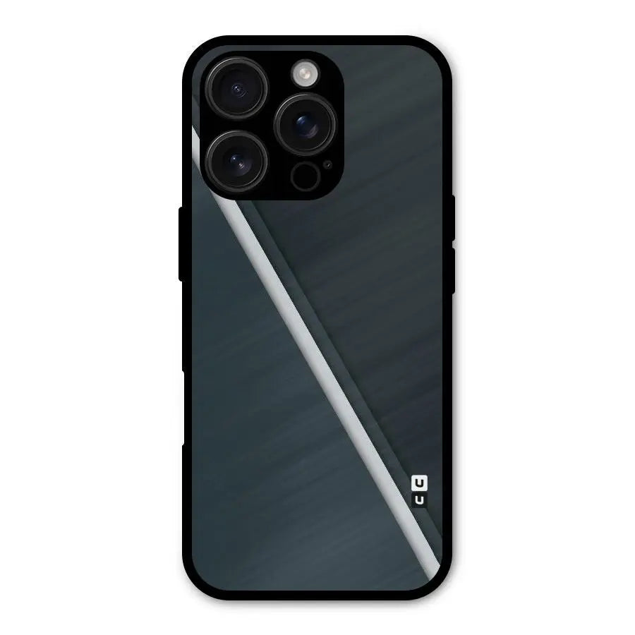 Classic Single Stripe Shockproof Hybrid Protection (Metal + TPU) Back Case Cover CoversCart