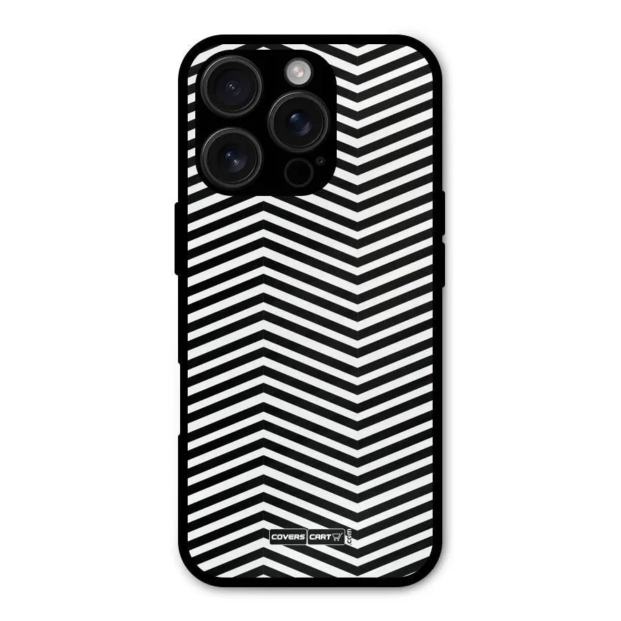 Classy Zig Zag Shockproof Hybrid Protection (Metal + TPU) Back Case Cover CoversCart