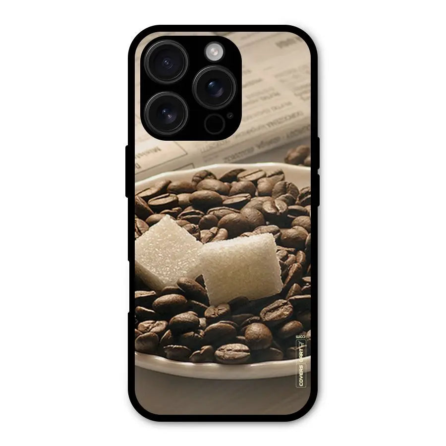 Coffee And Sugar Cubes Shockproof Hybrid Protection (Metal + TPU) Back Case Cover CoversCart