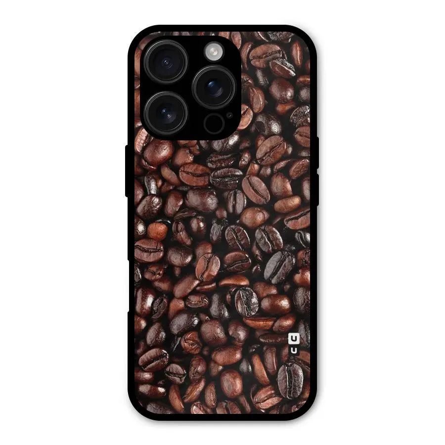 Coffee Beans Texture Shockproof Hybrid Protection (Metal + TPU) Back Case Cover CoversCart