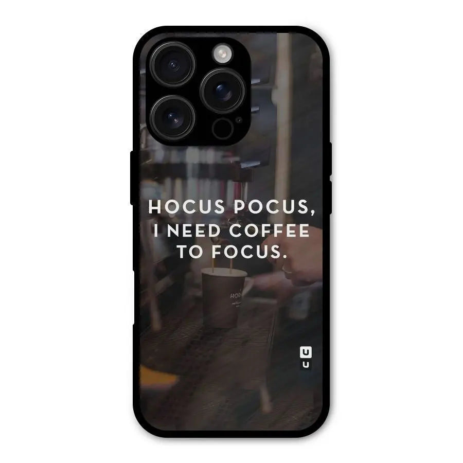 Coffee Focus Shockproof Hybrid Protection (Metal + TPU) Back Case Cover CoversCart