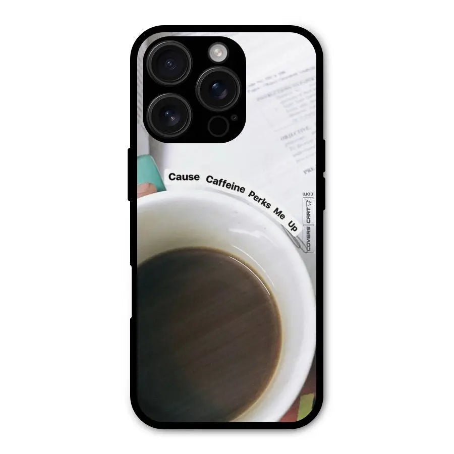 Coffee Perks Shockproof Hybrid Protection (Metal + TPU) Back Case Cover CoversCart