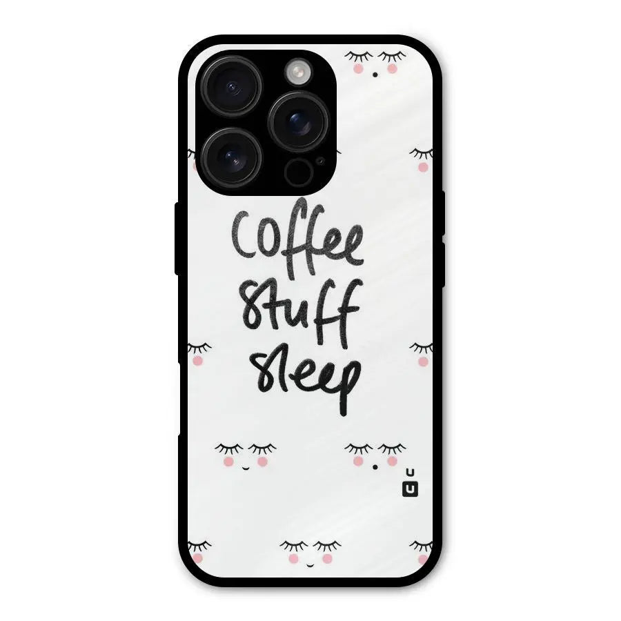 Coffee Stuff Sleep Shockproof Hybrid Protection (Metal + TPU) Back Case Cover CoversCart
