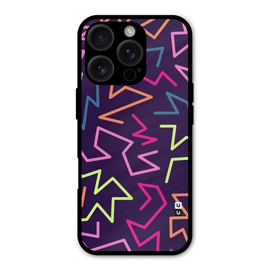 Colored Lines Shockproof Hybrid Protection (Metal + TPU) Back Case Cover CoversCart