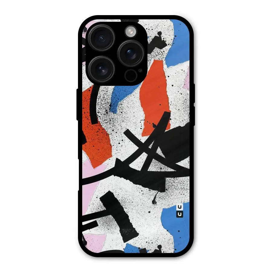 Coloured Abstract Art Shockproof Hybrid Protection (Metal + TPU) Back Case Cover CoversCart