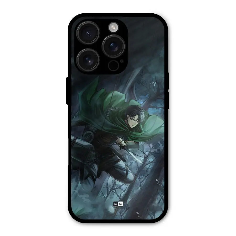 Cool Captain Levi Shockproof Hybrid Protection (Metal + TPU) Back Case Cover CoversCart