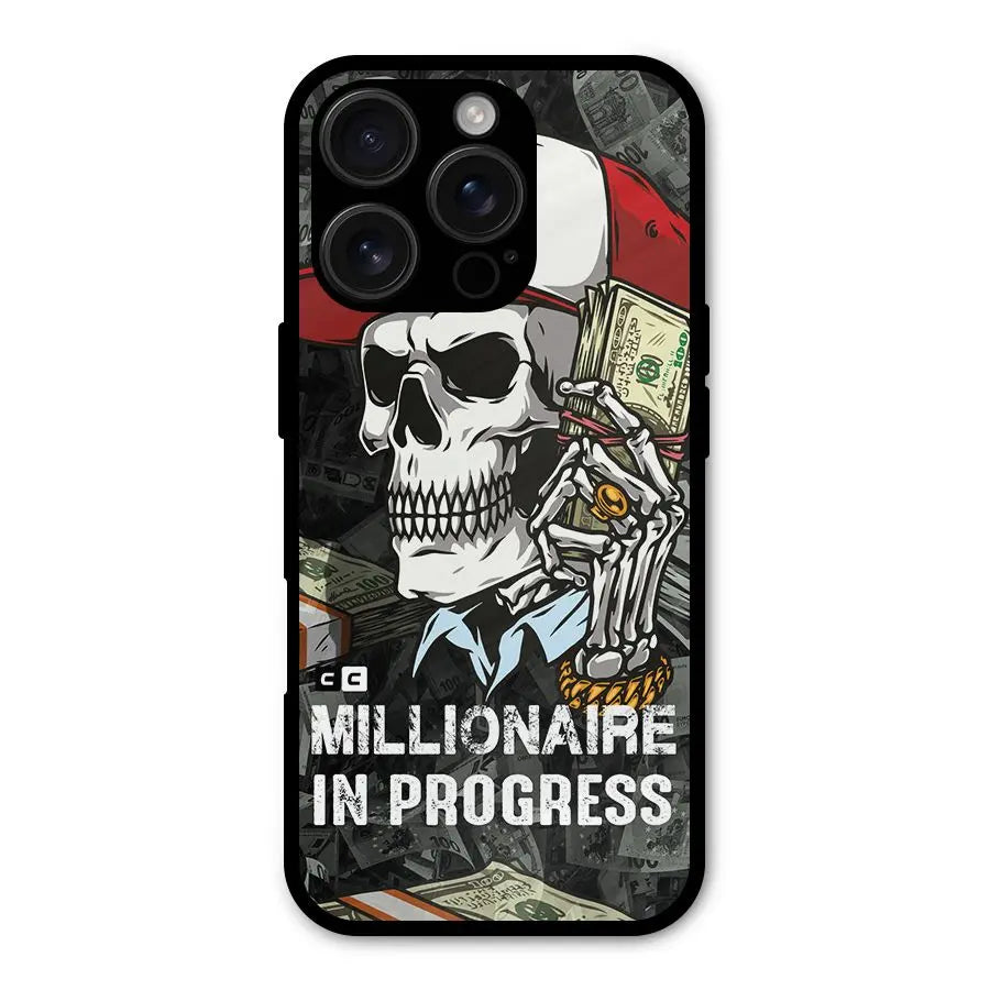 Cool Skull Millionaire In Progress Shockproof Hybrid Protection (Metal + TPU) Back Case Cover CoversCart