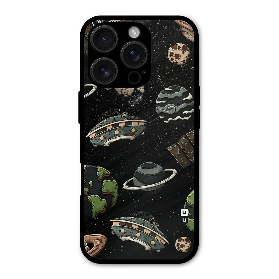 Cosmos Night Sky Anime Pattern Shockproof Hybrid Protection (Metal + TPU) Back Case Cover CoversCart