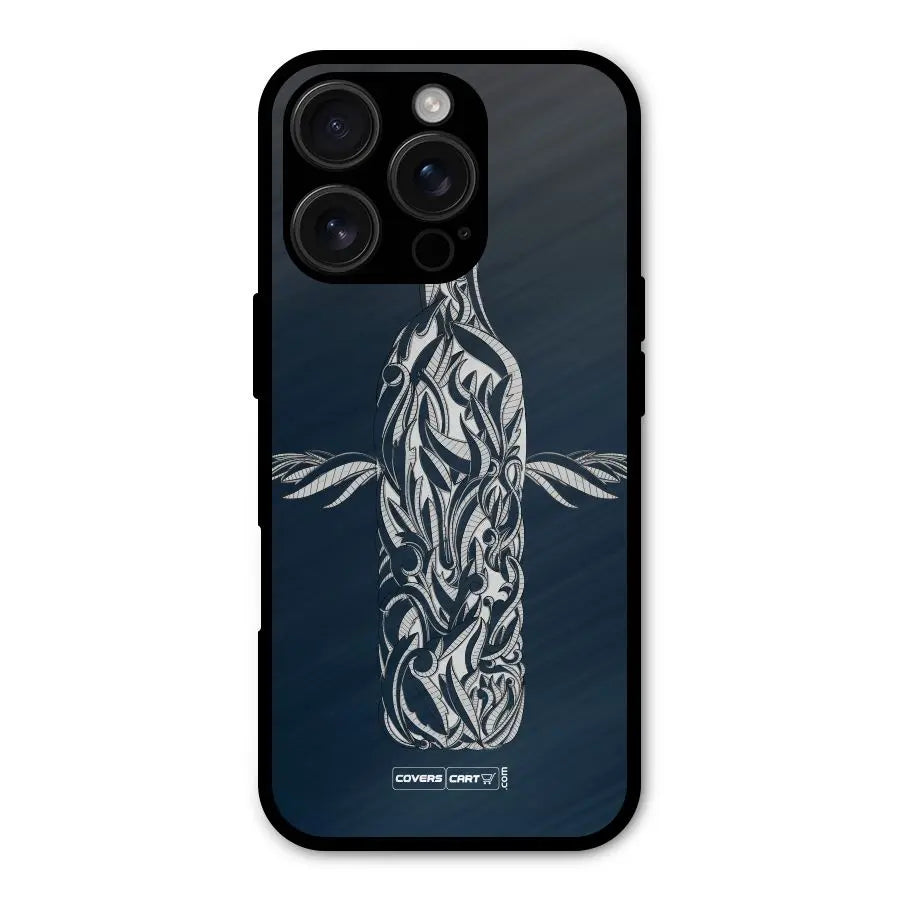 Creative Bottle Shockproof Hybrid Protection (Metal + TPU) Back Case Cover CoversCart