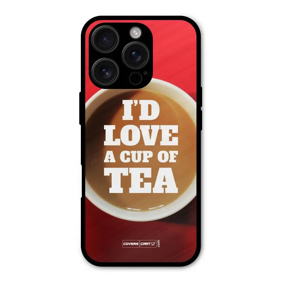 Cup of Tea Shockproof Hybrid Protection (Metal + TPU) Back Case Cover CoversCart
