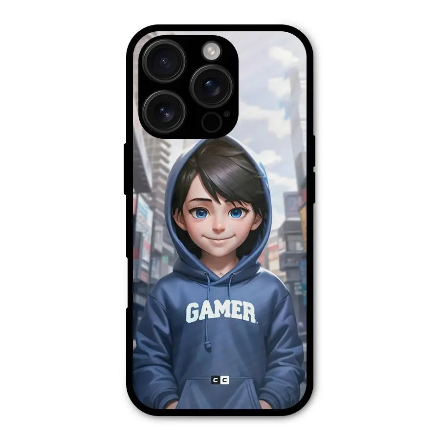 Cute Gamer Shockproof Hybrid Protection (Metal + TPU) Back Case Cover CoversCart
