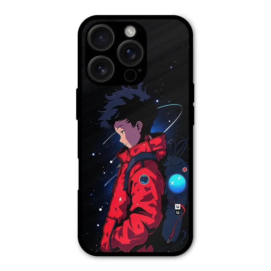 Cute Space Boy Shockproof Hybrid Protection (Metal + TPU) Back Case Cover CoversCart