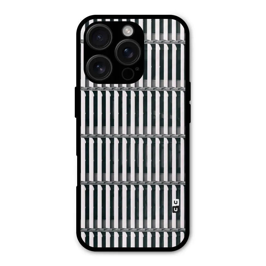 Dark Lines Pattern Shockproof Hybrid Protection (Metal + TPU) Back Case Cover CoversCart