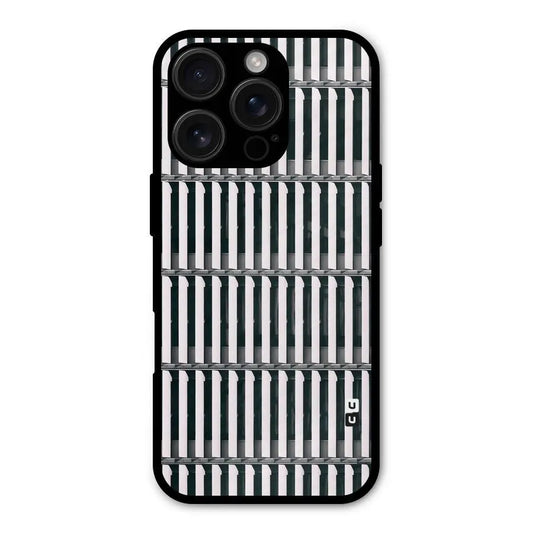 Dark Lines Pattern Shockproof Hybrid Protection (Metal + TPU) Back Case Cover CoversCart
