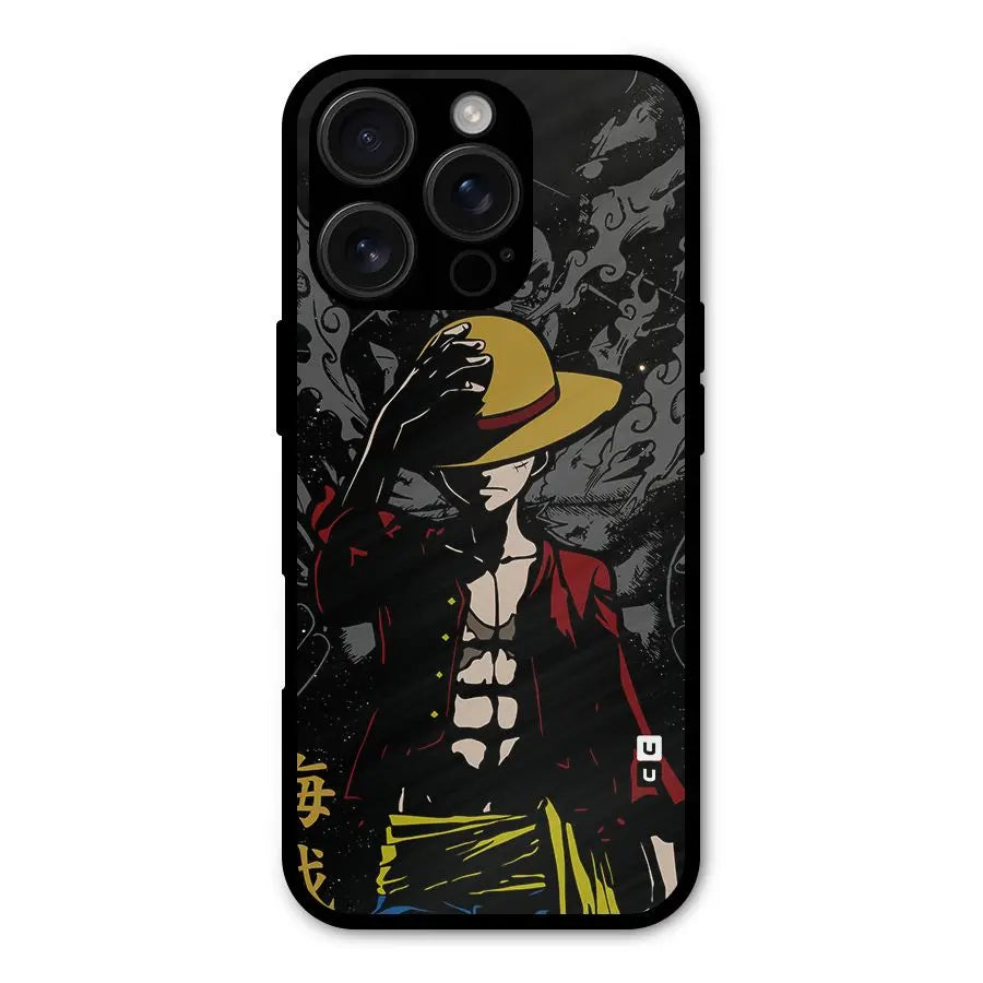 Dark Luffy Art Shockproof Hybrid Protection (Metal + TPU) Back Case Cover CoversCart