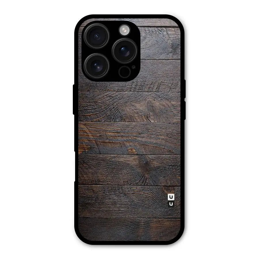 Dark Wood Printed Shockproof Hybrid Protection (Metal + TPU) Back Case Cover CoversCart