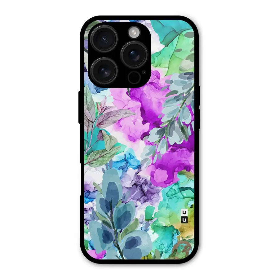 Decorative Florals Printed Shockproof Hybrid Protection (Metal + TPU) Back Case Cover CoversCart