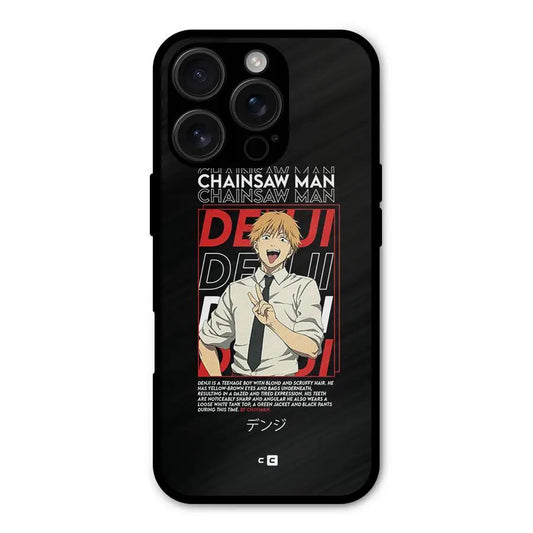 Denji Chainsaw Man Shockproof Hybrid Protection (Metal + TPU) Back Case Cover CoversCart