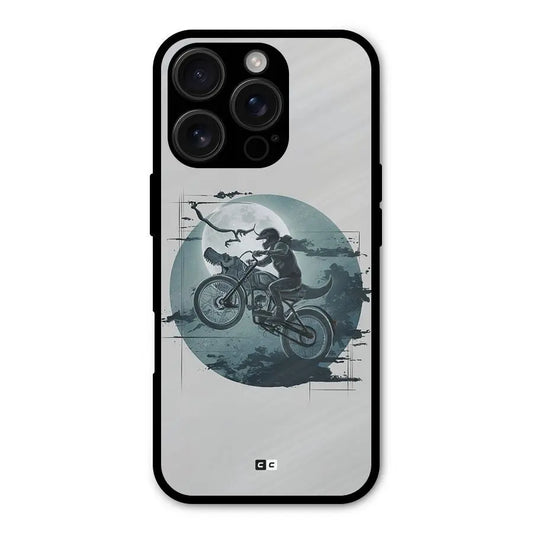 Dino Rider Shockproof Hybrid Protection (Metal + TPU) Back Case Cover CoversCart