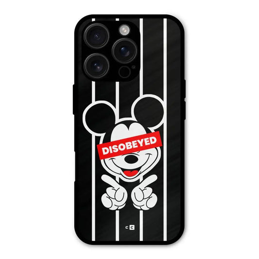 Disobeyed Micky Shockproof Hybrid Protection (Metal + TPU) Back Case Cover CoversCart