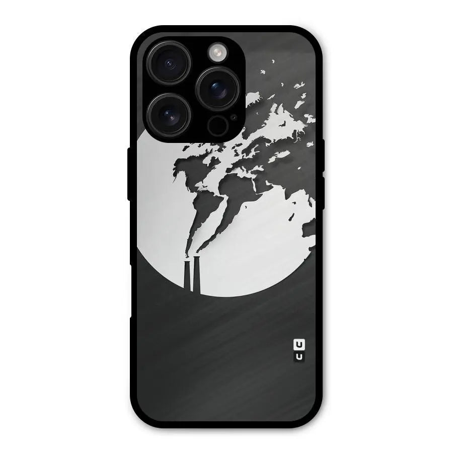 Disorted Design Black Shockproof Hybrid Protection (Metal + TPU) Back Case Cover CoversCart