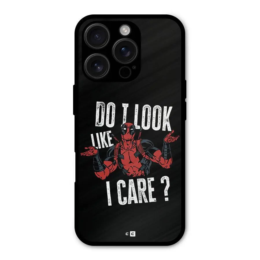Do I Care Shockproof Hybrid Protection (Metal + TPU) Back Case Cover CoversCart